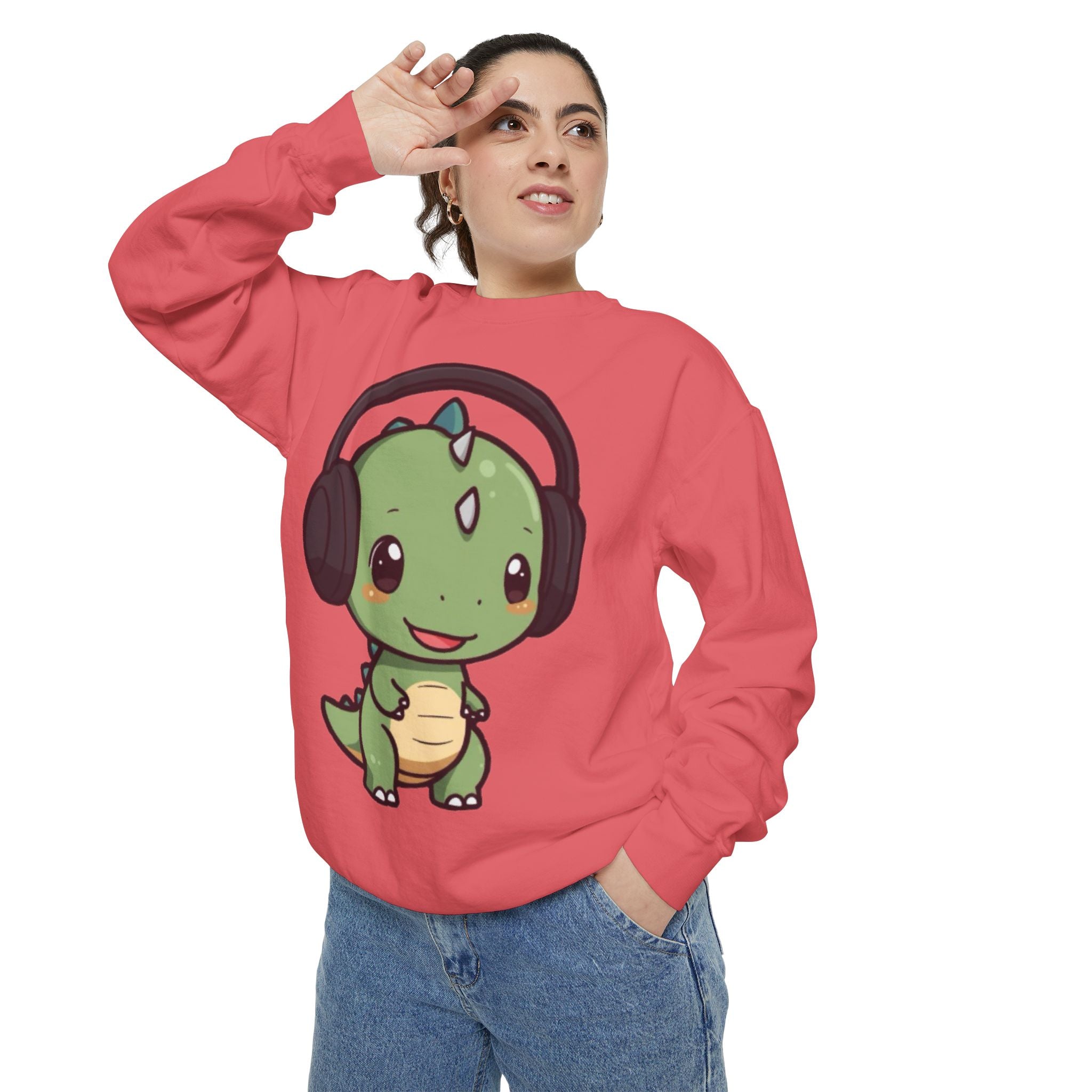Chibi Autistic Dino Sweatshirt