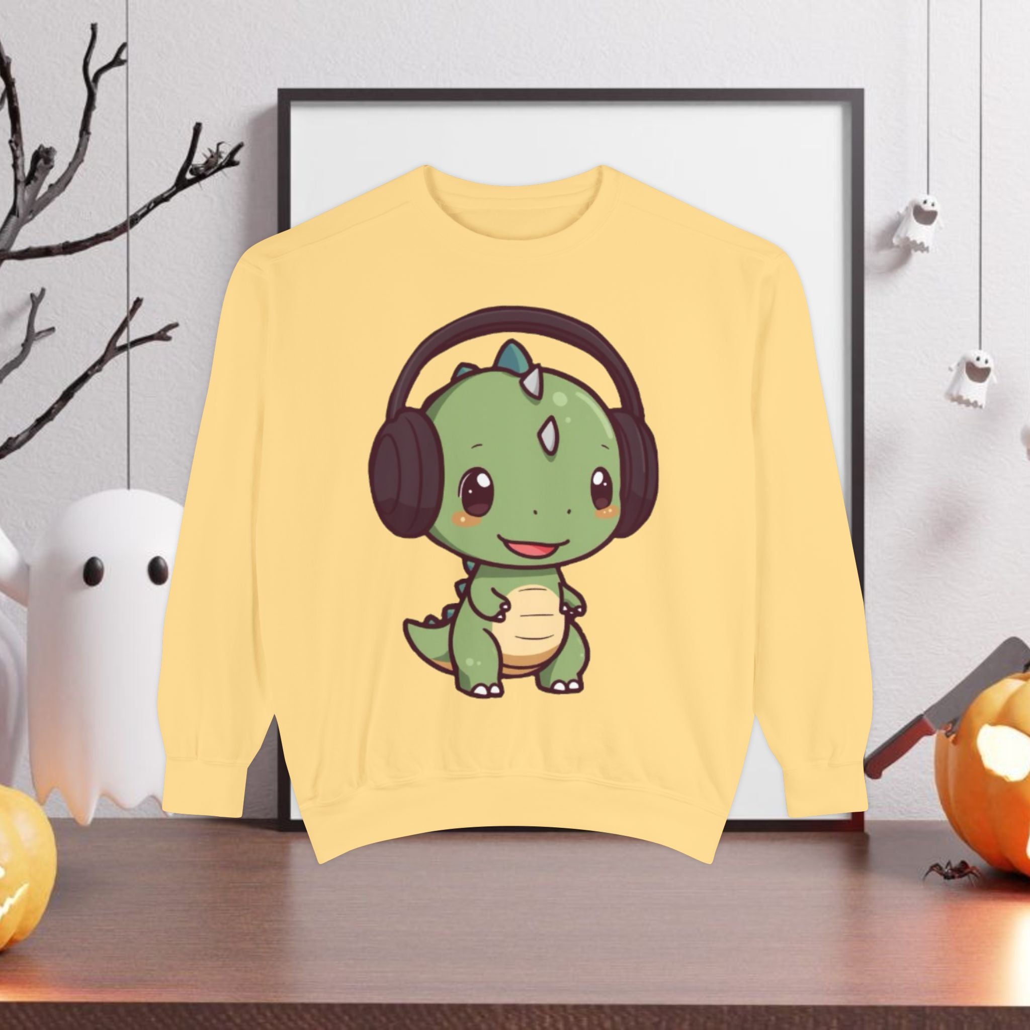 Chibi Autistic Dino Sweatshirt