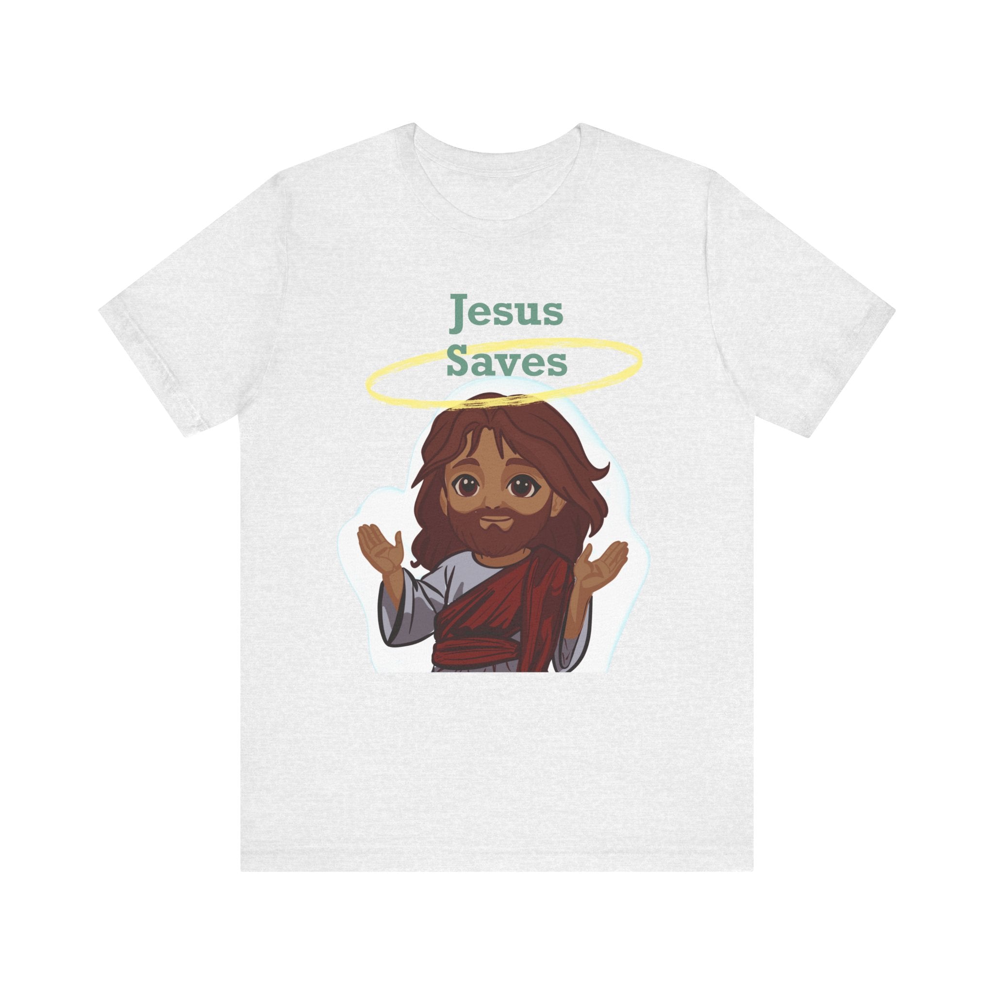 Chibi Jesus Saves Tee Shirt - Unisex Tee