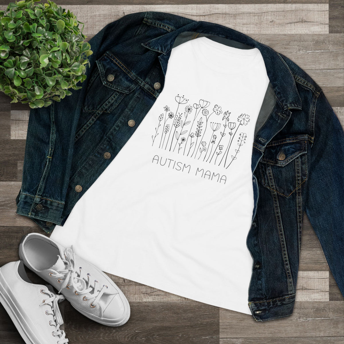 Autism Mama Women's Cotton Tee