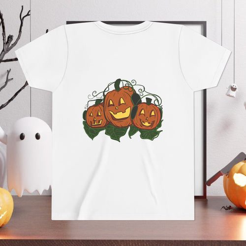 Halloween Pumpkin headphones Youth Tee